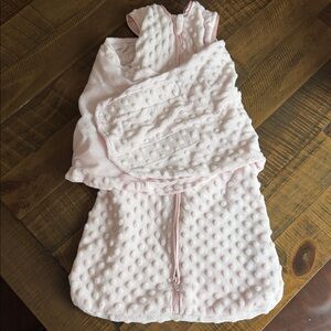 Halo Pink Baby Transitional Swaddle Sleep Sack
